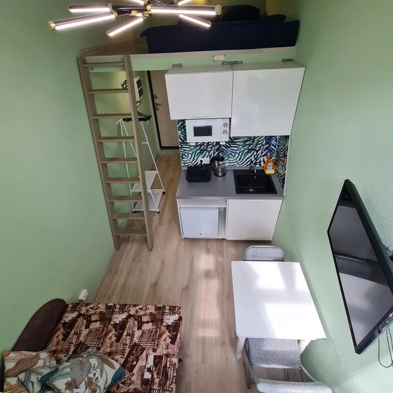 Квартира Квартира Уютная студия рядом с клиникой Пирогова — Санкт-Петербург