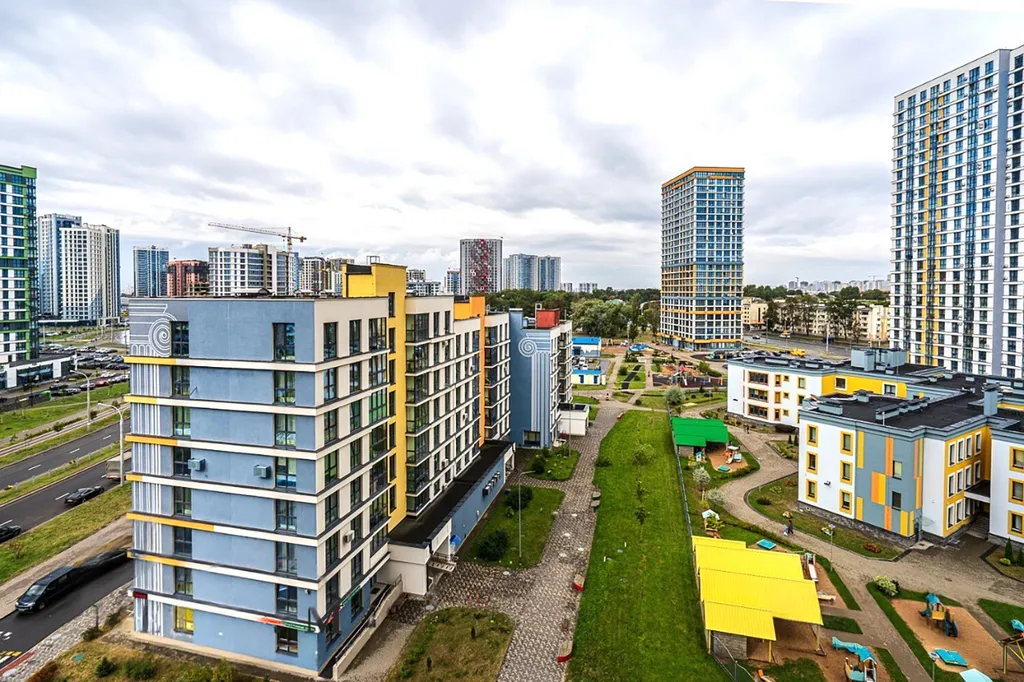 Квартира Квартира Апартамент Stylish в новом жилом комплексе Minsk World — Минск