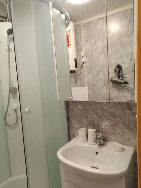 Уютный домик mikkola с видом на лес в Карелии