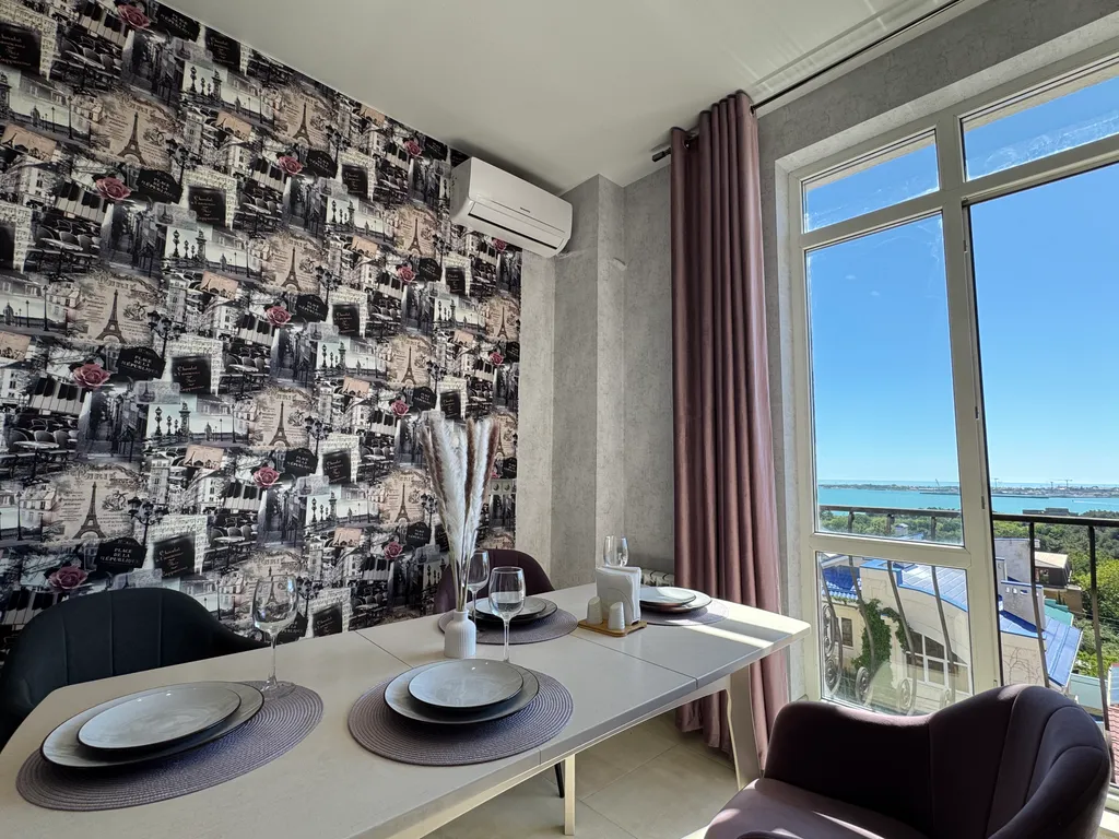 Квартира Однокомнатная квартира с наикрасивейшим видом на море — Геленджик