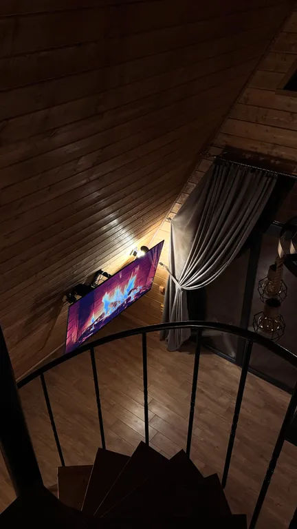 Коттедж Уютный домик A-Frame с видом на горы — Архыз