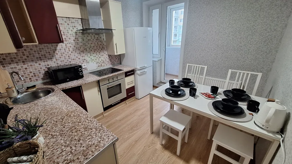 Квартира Квартира Пoлнoцeннaя 2-уx кoмнатная большая квapтирa с раздельным санузлом — Янино-1