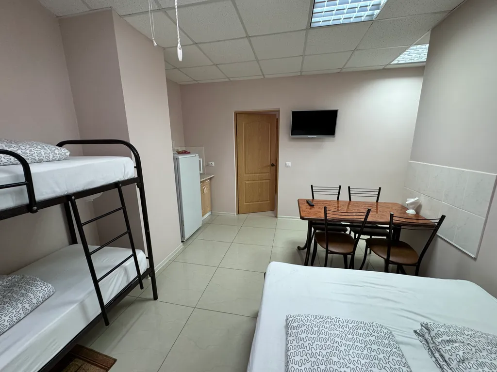 Уютные 4-х местные номера стандарт все удобства в номерах комильфо