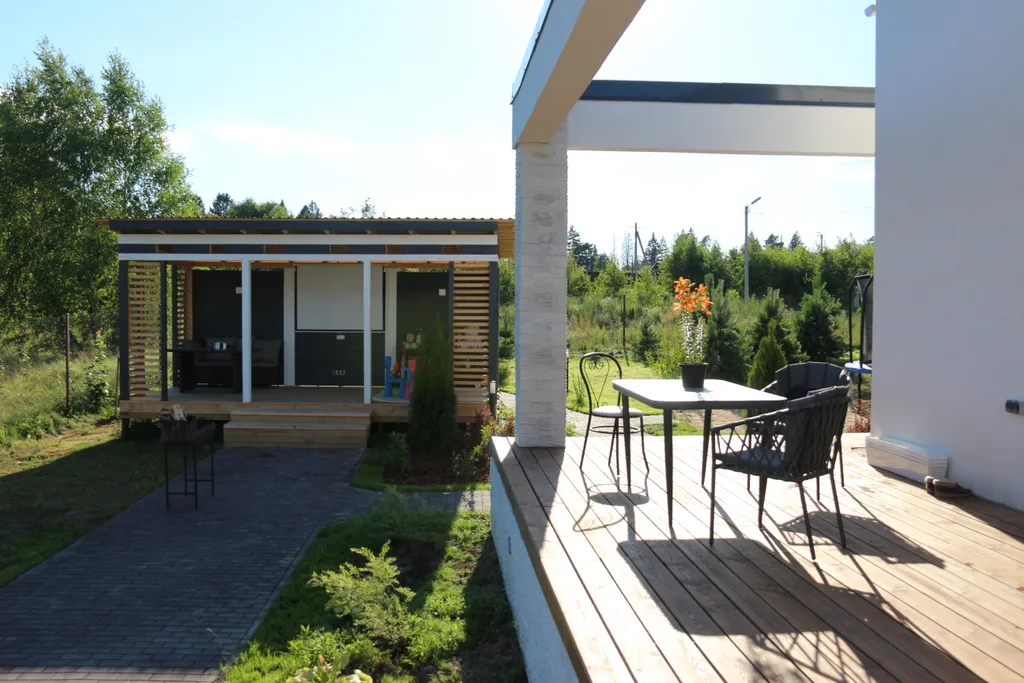 Коттедж Дом с баней — Колюбакино