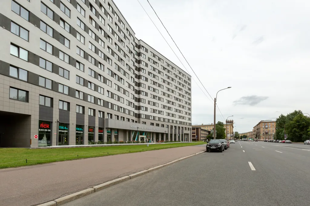 Квартира Квартира Новая студия у метро Автово — Санкт-Петербург