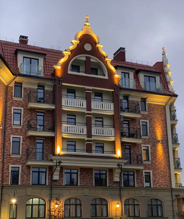 Квартира Квартира Апартамент с видом на море — Зеленоградск