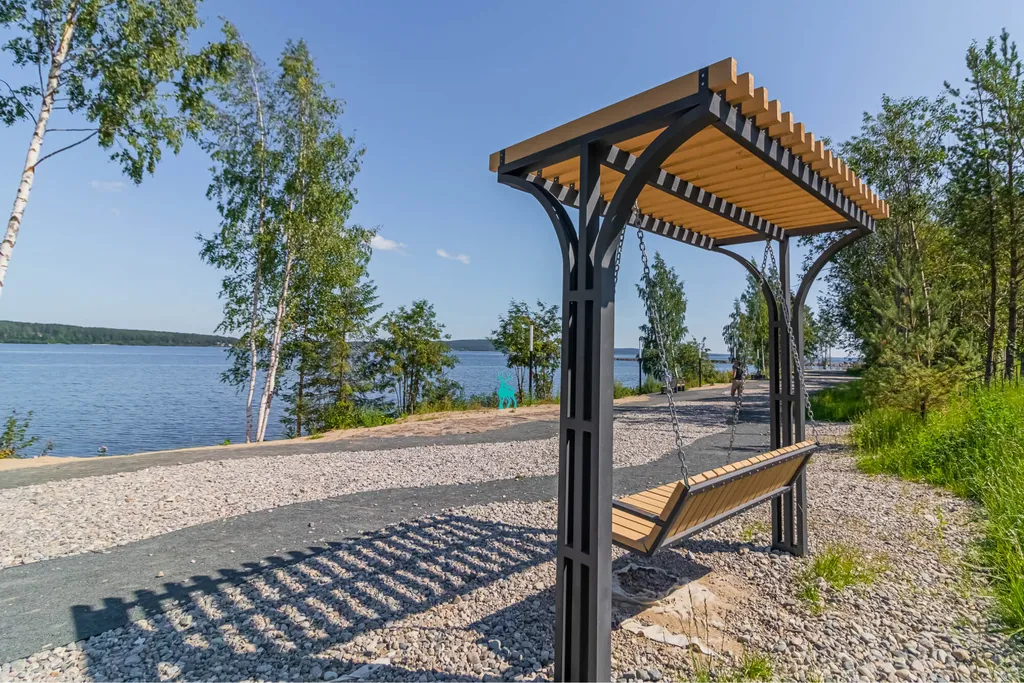 Видовая студия в городе у воды