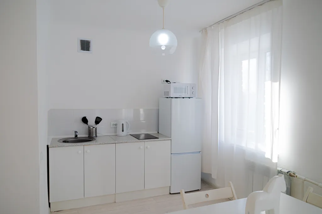 Белоснежная квартира рядом с парком Пушкина