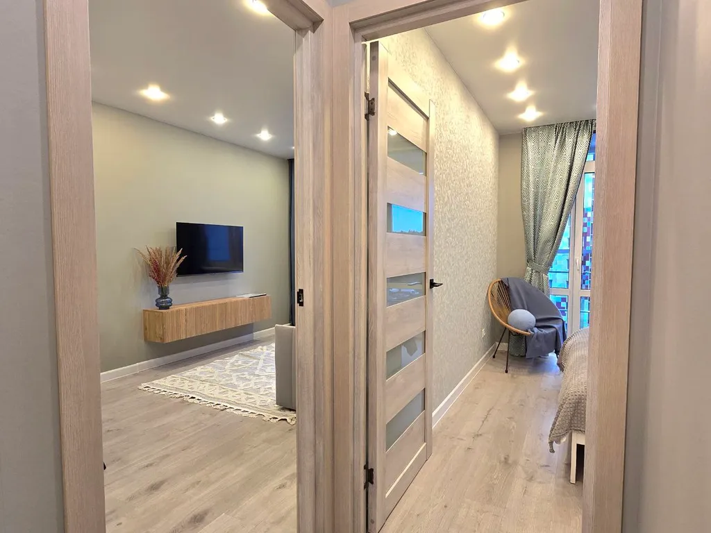 Дизайнерская квартира с панорамным балконом