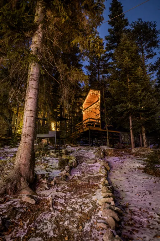 Коттедж Барнхаус II с видом на горы и лес — Архыз