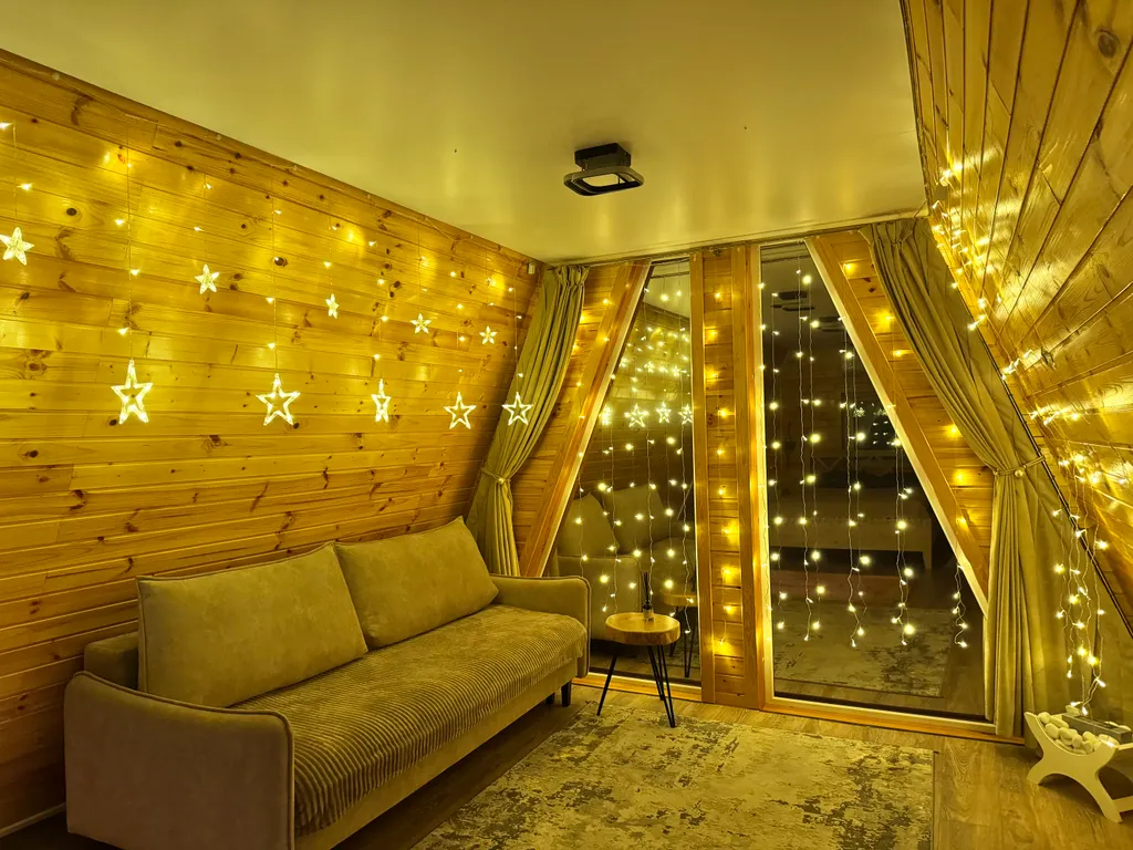 Коттедж А-фрейм с видом на гору — аренда посуточно в Манжерок