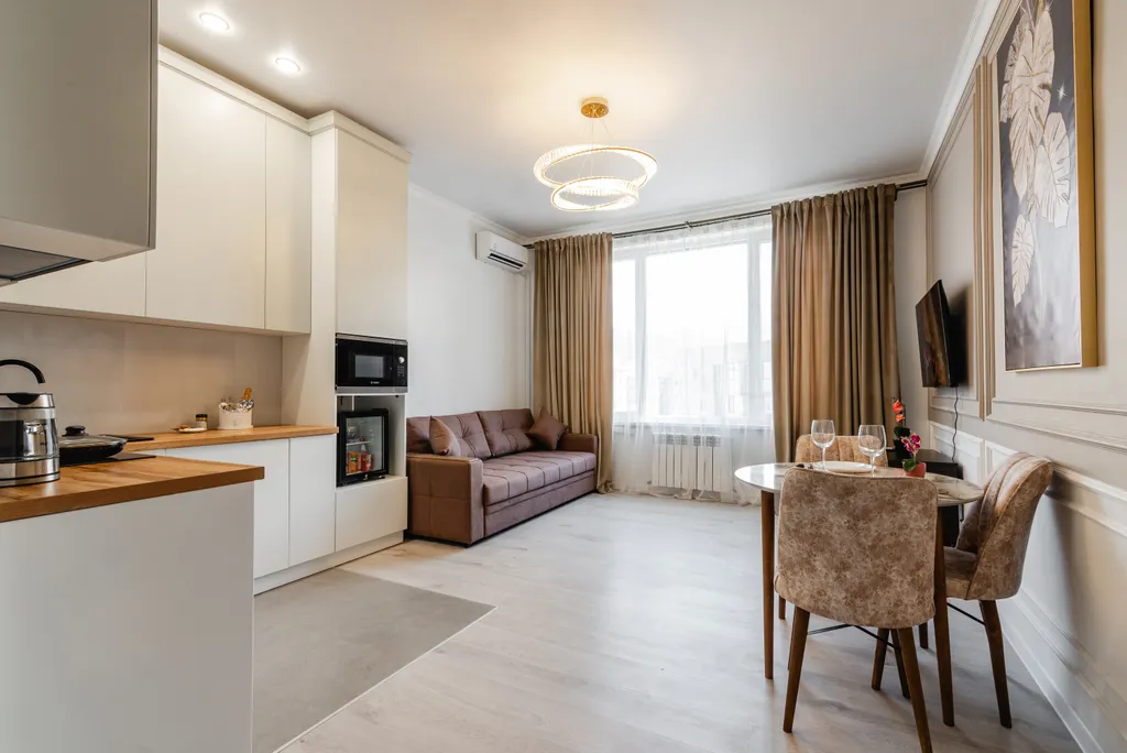 Квартира Шикарные апартаменты с лучшей локацией 100 метров от ТРЦ Mega — Алматы