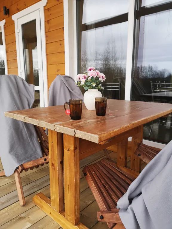 Коттедж Гостевой дом с сауной и купелью, вблизи реки и Ладоги — Видлица