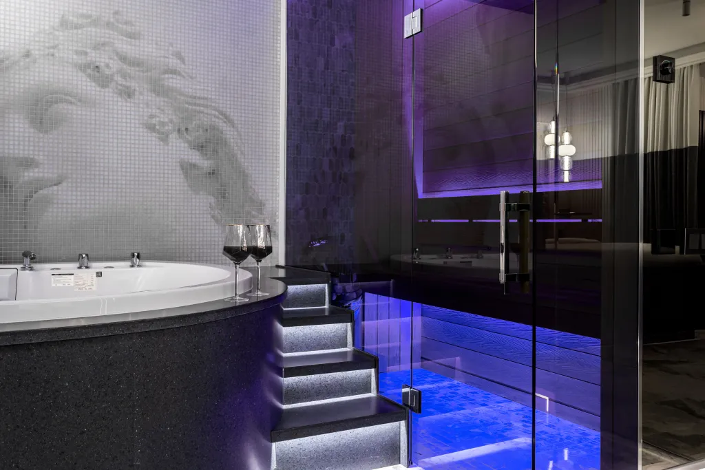 Квартира Квартира Видовая студия с сауной — Санкт-Петербург