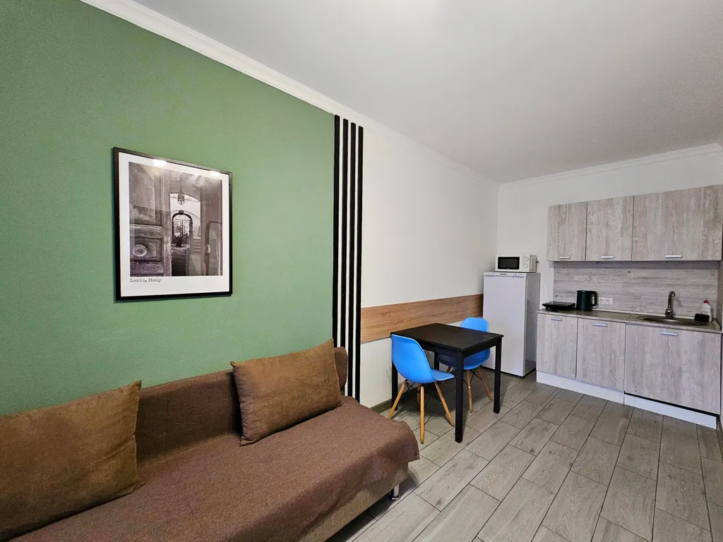 Стильная студия с кондиционером у станции МЦД