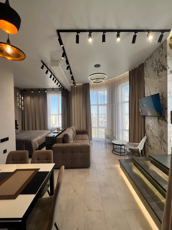 Лучший вид на город и джакузи