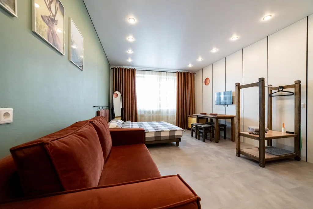 Квартира Квартира Студия с сибирским характером на Предмостной — Красноярск