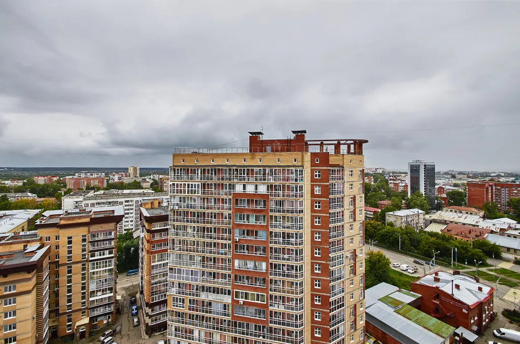 Студия с красивым видом