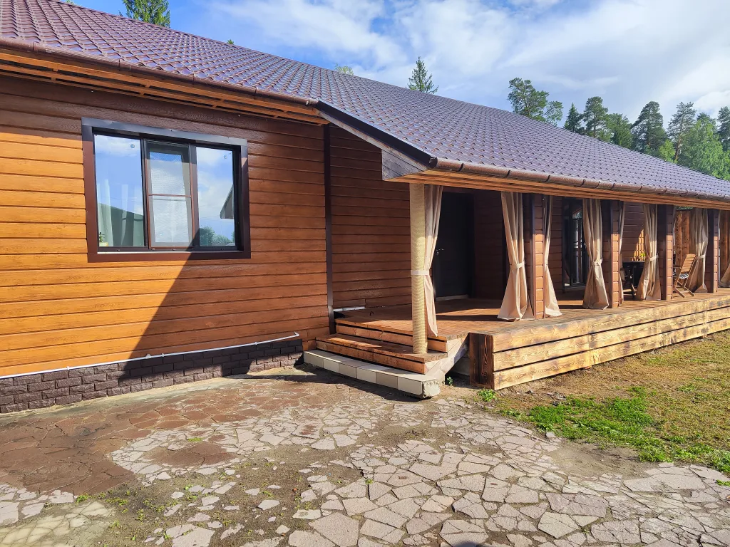 Большой уютный дом у Раифского леса для отдыха всей семьёй