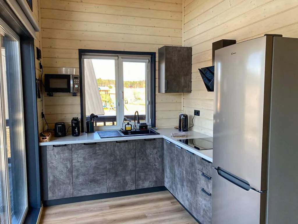 Уютный коттедж БарнХаус с сауной (включена) и сибирским чаном