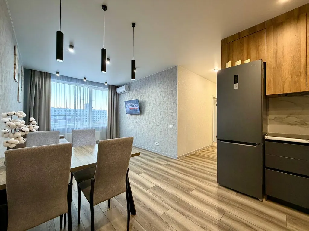 Двухкомнатная квартира для 6 гостей рядом с аквапарком