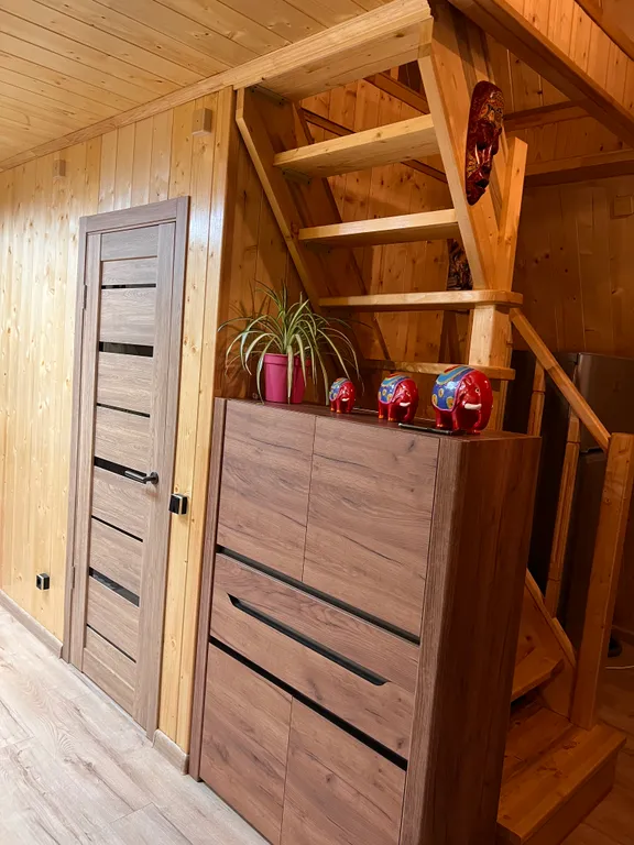 Уютный дом в стиле A-frame