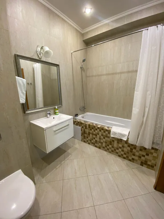 Евродвухкомнатный апартамент с видом на горы