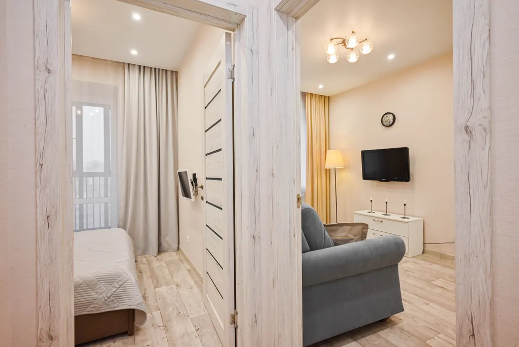 Квартира Квартира Уютная евродвушка возле ТРЦ Зеленый — Красноярск