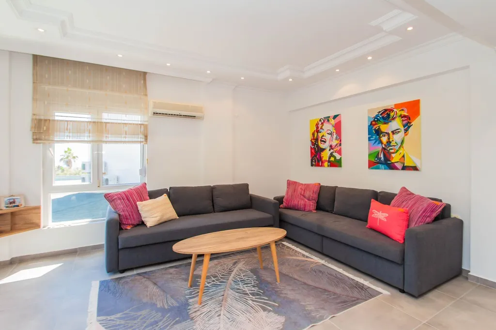 30 метров до моря на пляже клеопатра, шикарный вид