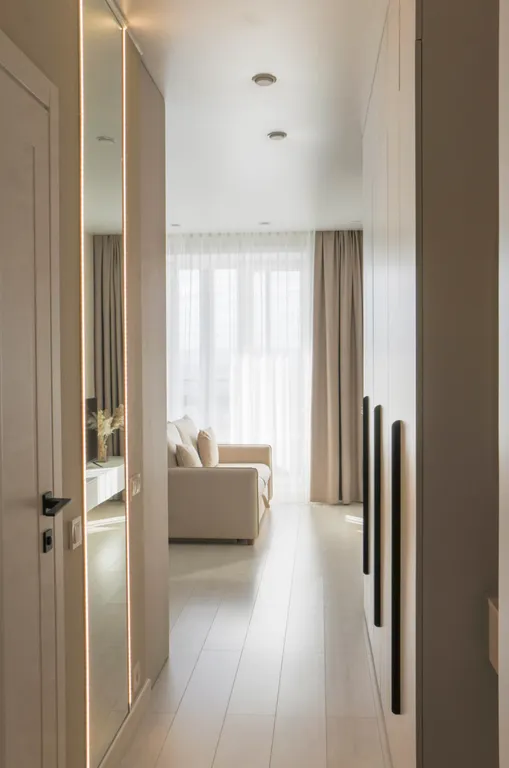 Новая студия с дизайнерским ремонтом