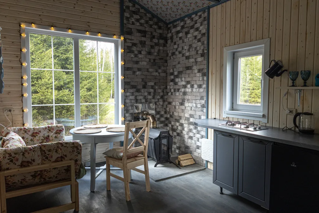 Авторский домик В ЛЕСУ -" Ламповый"