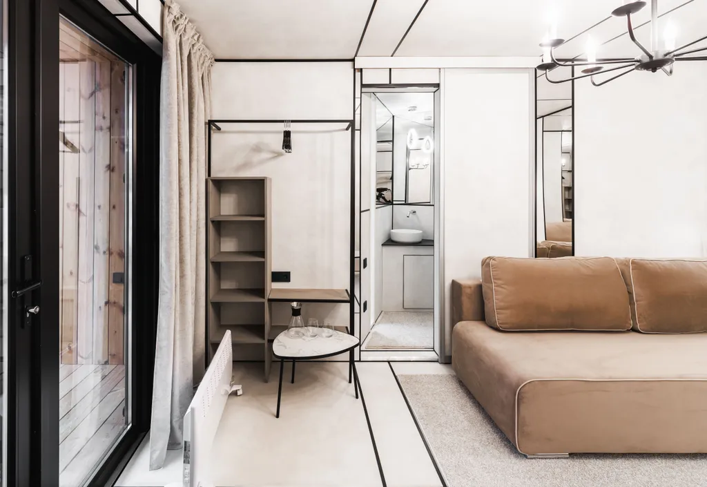 Дом-Куб на берегу Истры до 4-х человек