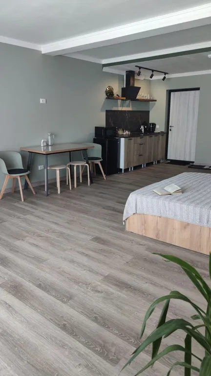 Номер с балконом , видом на реку Волга и гору Арбуга