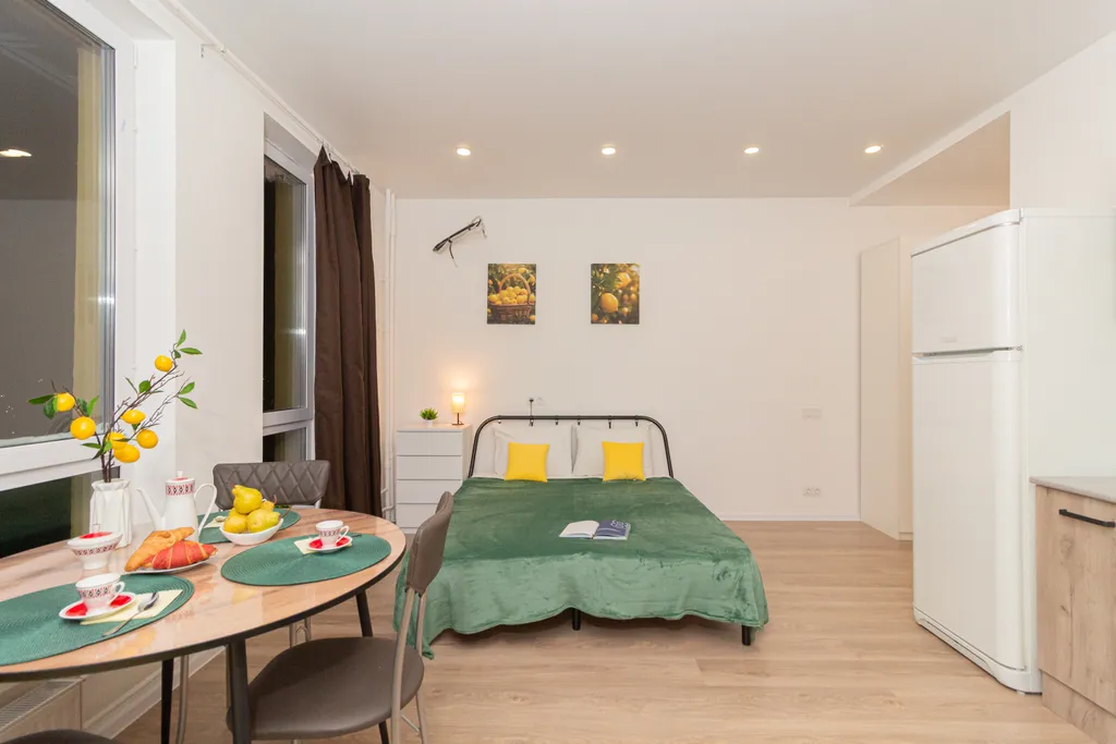 Студия для четырех гостей возле Сити мола и горячих источников