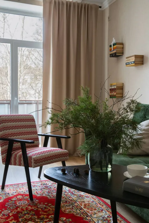 Квартира в историческом месте города с дизайнерским ремонтам