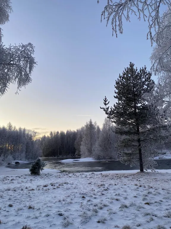 Дом на берегу реки