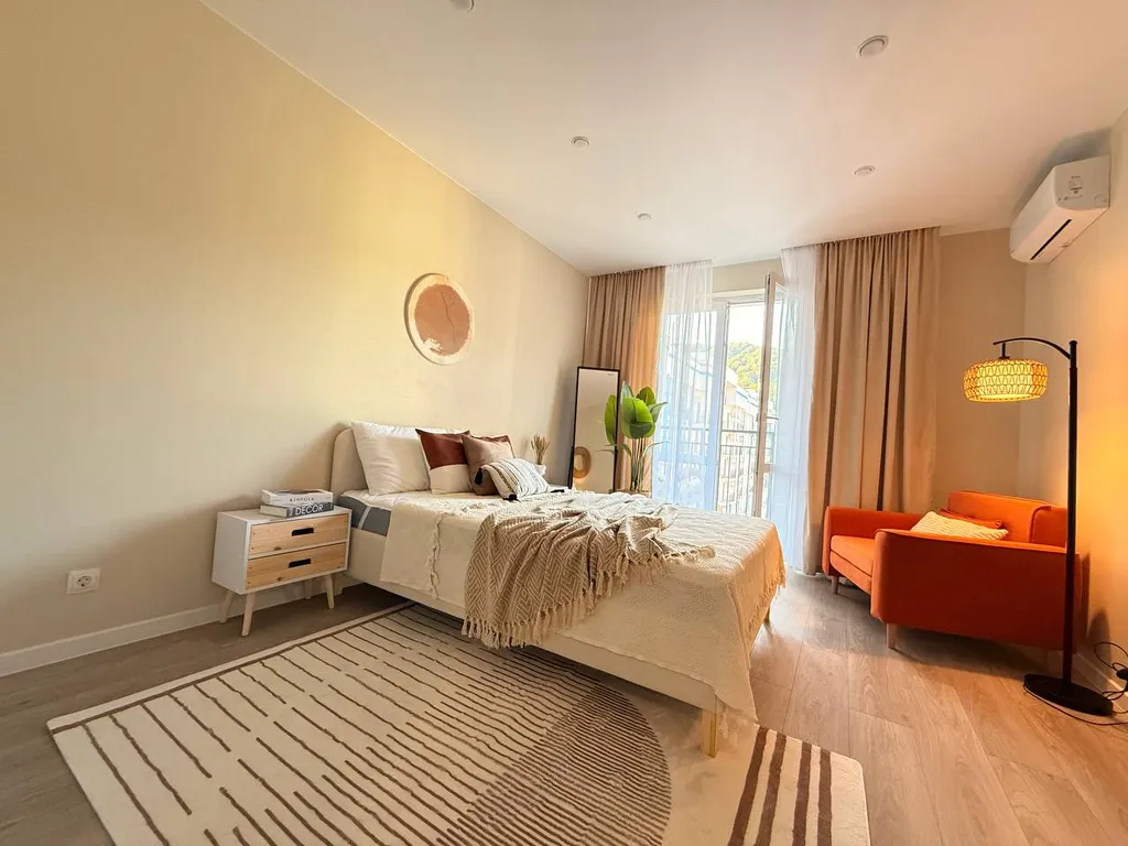 Уютная студия с прекрасным видом на горы