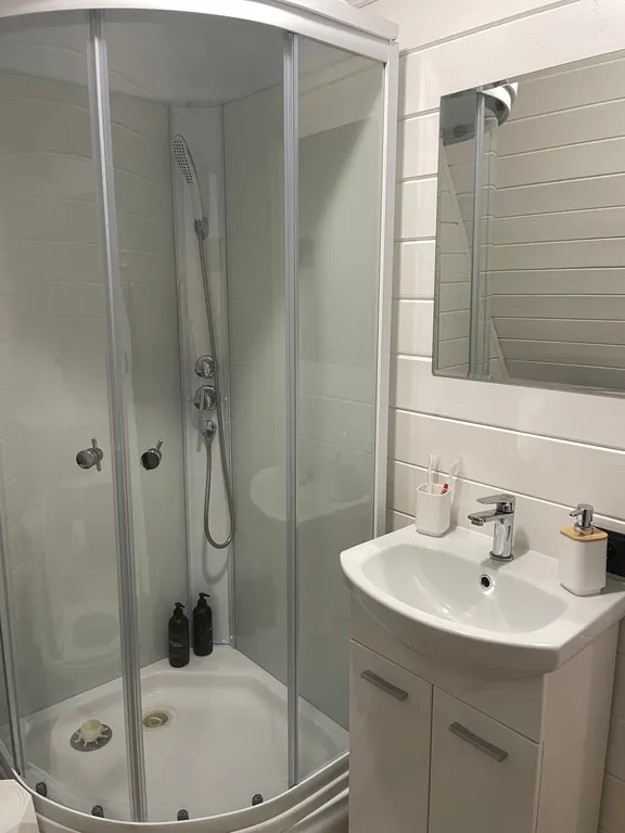 Афрейм домик с баней и чаном