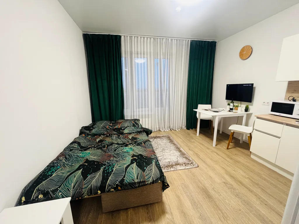 Видовая однокомнатная квартира студия