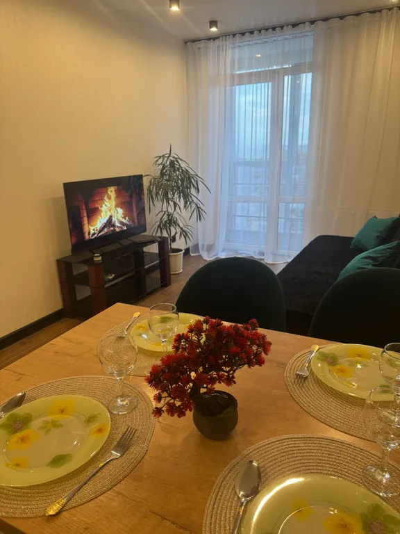 Уютная квартира с видом на город