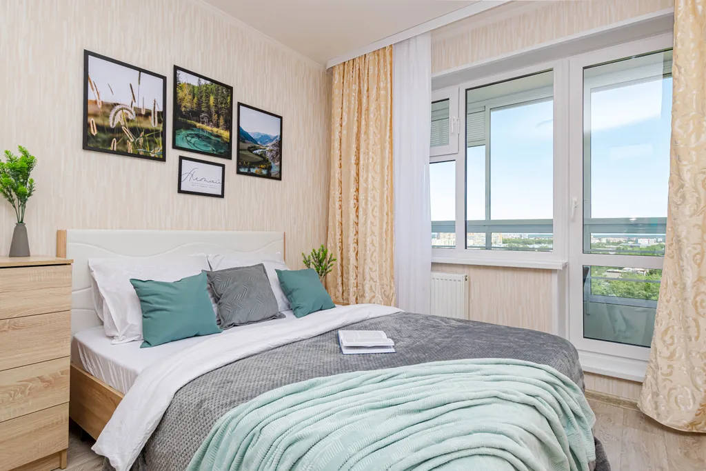 Шикарный вид 16 этажа на Каму | Цирк | УДС "Молот"