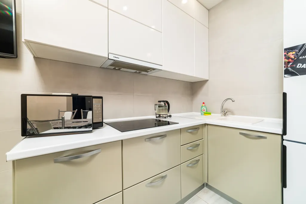 Комфортная Евростудия  у Ривьеры с видом на реку и Кремль