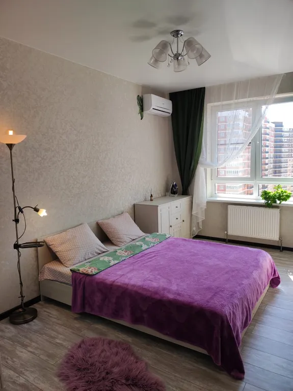 Квартира Квартира Уютная евродвушка в ЖК самолёт — Краснодар