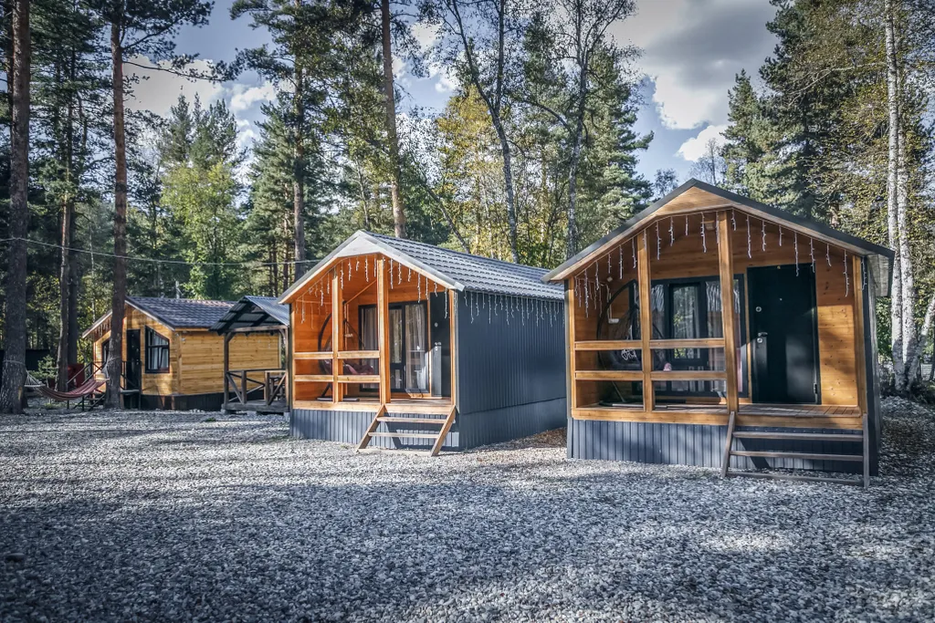 Коттедж Коттедж с видом на лес — Архыз