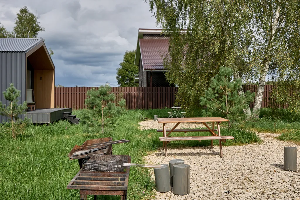 Уютный маленький домик с сауной