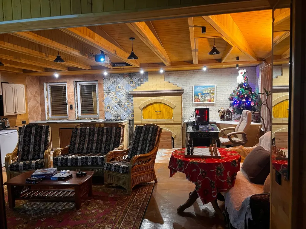 Коттедж Дом с банным чаном, баней и домашним кинотеатром — аренда посуточно в Раменское