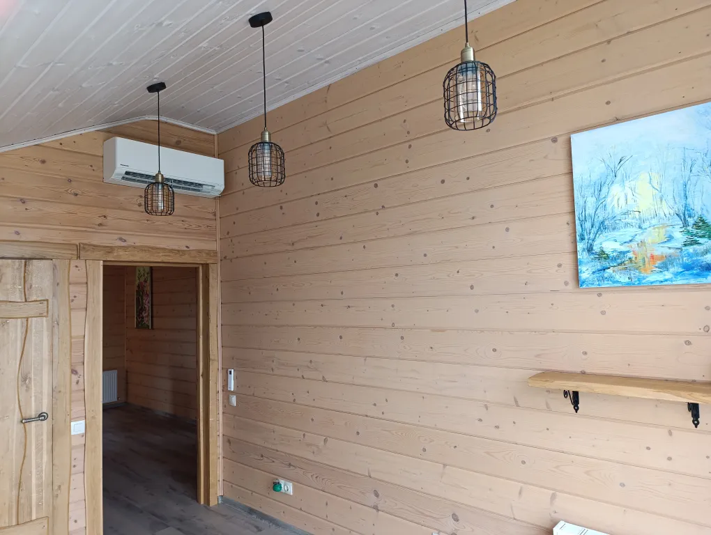 Дом с видом на озеро Ричи в заказнике