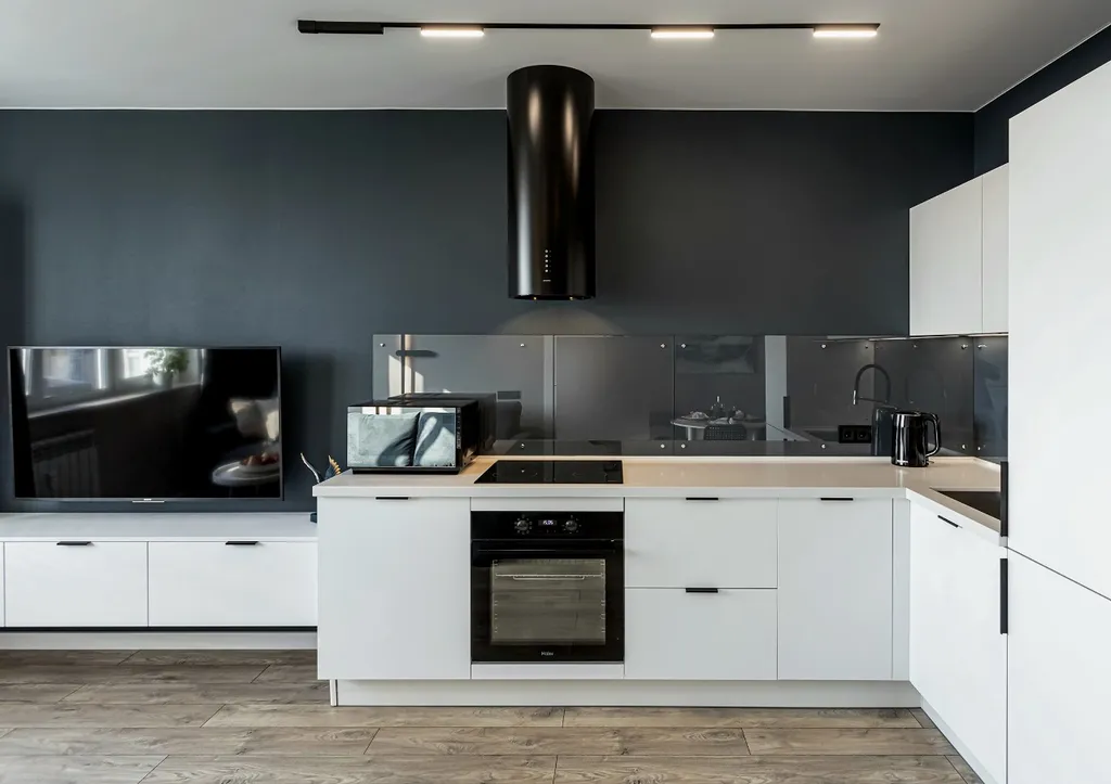 Квартира с видом на море на высоком этаже, рядом с островом Русским