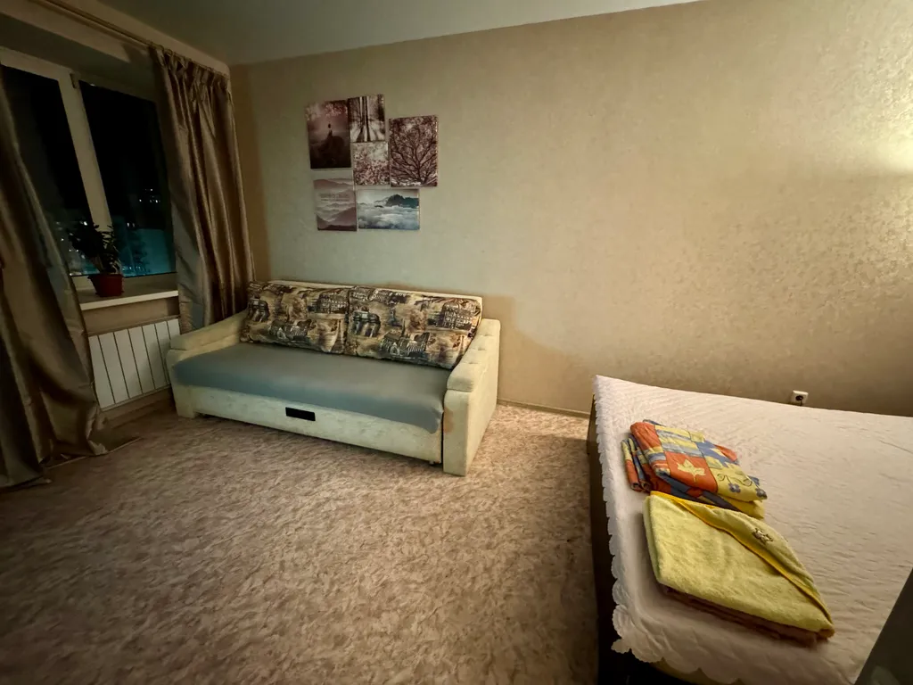 1-комнатная квартира в современном районе ЮГ2, возле поселка Рощинский