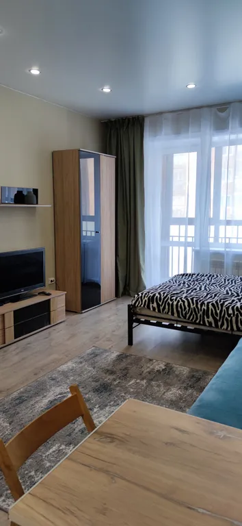 Квартира Квартира Чистая и уютная студия в микрорайоне Союз — Иркутск